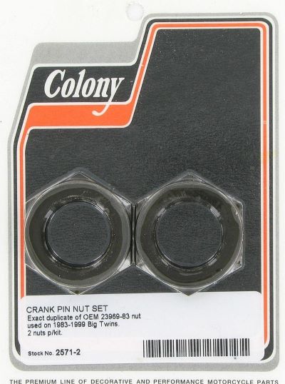 CRANK PIN NUT SET